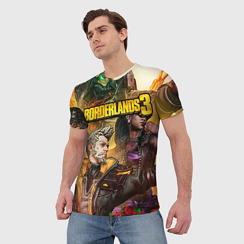 Мужская футболка Borderlands 3 / 3D-принт – фото 3