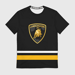 Футболка мужская Lamborghini Uniform, цвет: 3D-принт