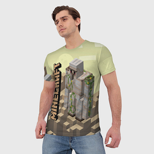 Мужская футболка Minecraft / 3D-принт – фото 3