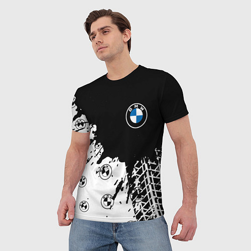 Мужская футболка BMW БМВ / 3D-принт – фото 3