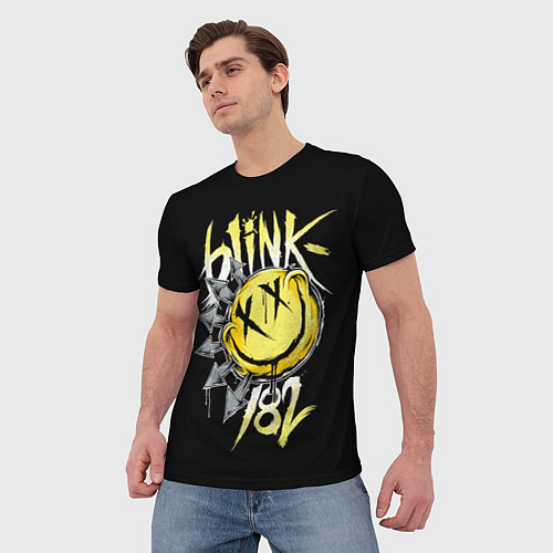 Мужская футболка Blink 182 / 3D-принт – фото 3