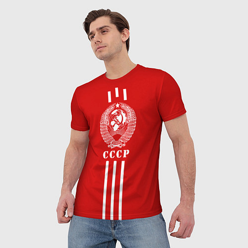 Мужская футболка СССР / 3D-принт – фото 3
