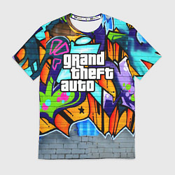 Футболка мужская GTA, цвет: 3D-принт