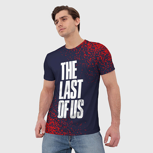 Мужская футболка THE LAST OF US ОДНИ ИЗ НАС / 3D-принт – фото 3