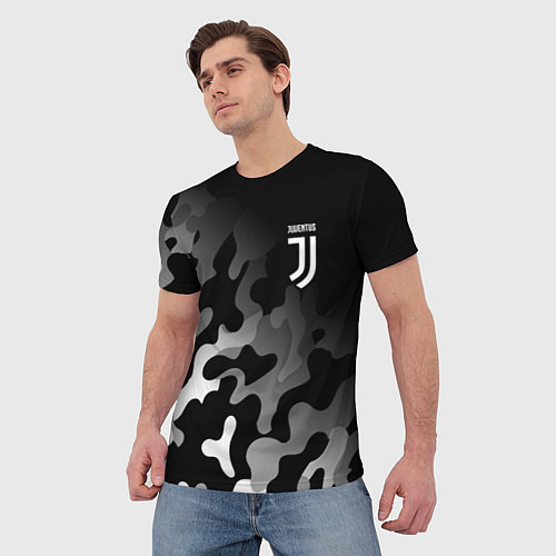 Мужская футболка JUVENTUS ЮВЕНТУС / 3D-принт – фото 3