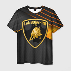 Футболка мужская Lamborghini, цвет: 3D-принт