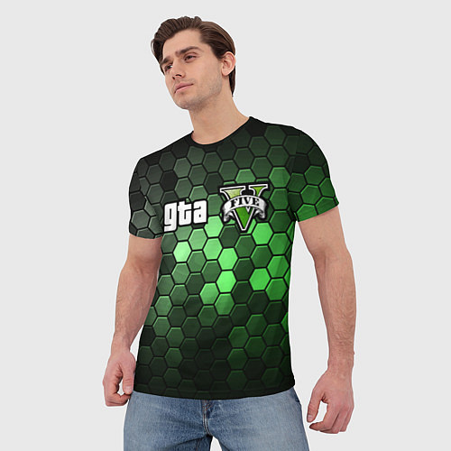 Мужская футболка GTA 5 ГТА 5 / 3D-принт – фото 3