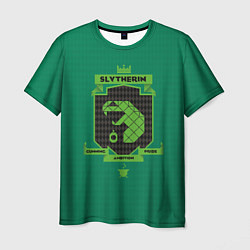 Футболка мужская Slytherin, цвет: 3D-принт