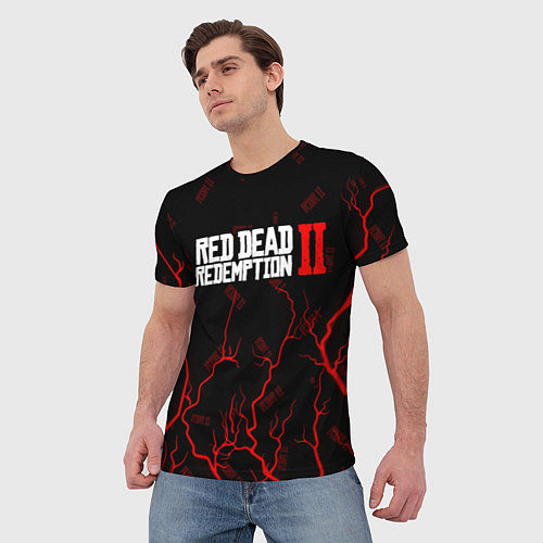 Мужская футболка RED DEAD REDEMPTION 2 / 3D-принт – фото 3
