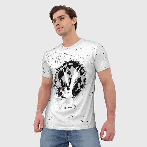 Мужская футболка Death Note / 3D-принт – фото 3