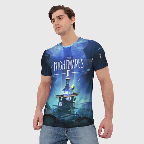 Мужская футболка Little Nightmares 2 / 3D-принт – фото 3
