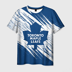 Футболка мужская Toronto Maple Leafs, цвета 3D-принт — фото 1