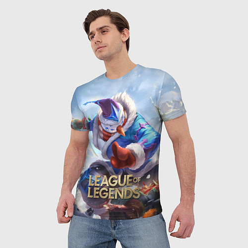 Мужская футболка League of Legends МАСТЕР ЙИ / 3D-принт – фото 3
