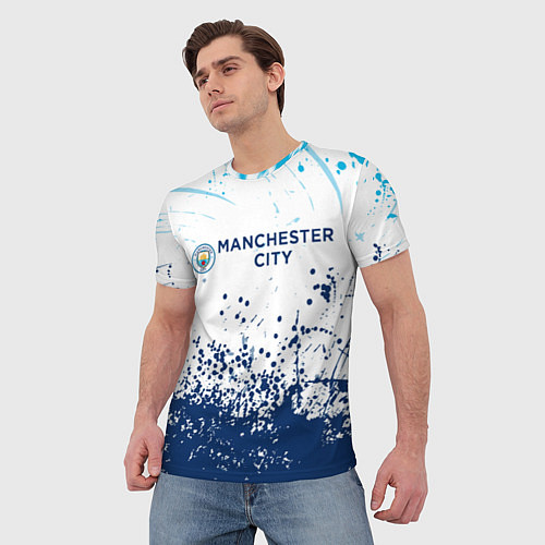 Мужская футболка Manchester City / 3D-принт – фото 3