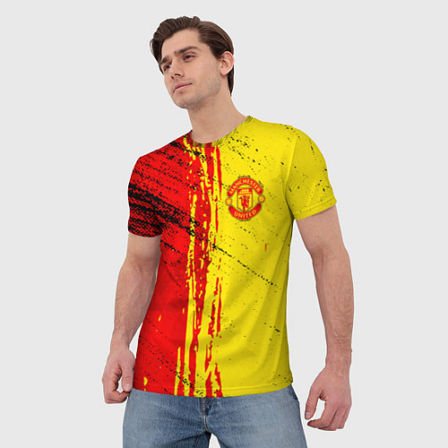 Мужская футболка Manchester United Дьяволы / 3D-принт – фото 3