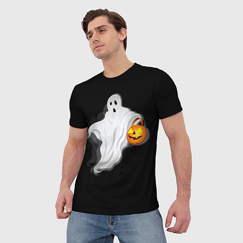 Мужская футболка Halloween / 3D-принт – фото 3