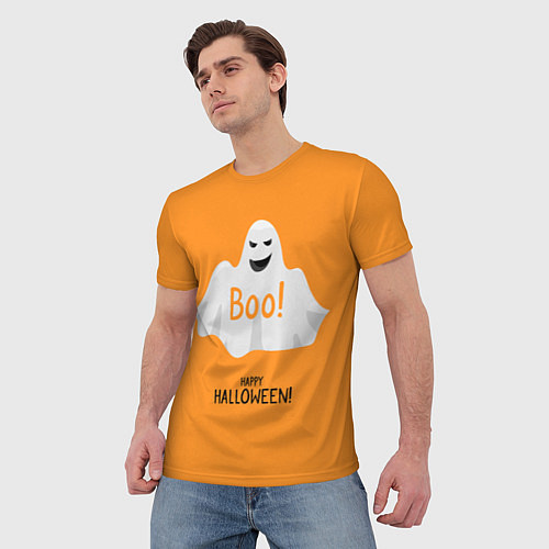 Мужская футболка Halloween / 3D-принт – фото 3