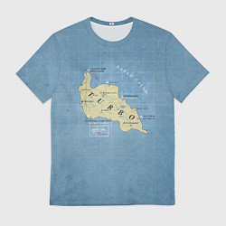 Футболка мужская Turbo, цвет: 3D-принт