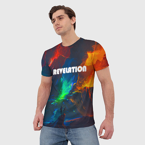 Мужская футболка REVELATION / 3D-принт – фото 3
