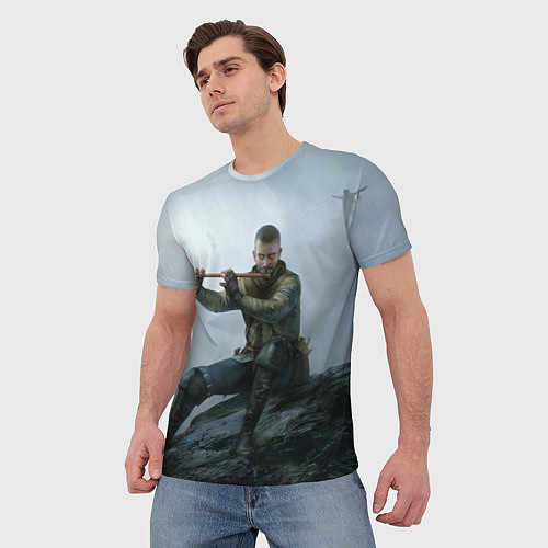 Мужская футболка Господин Зеркало / 3D-принт – фото 3