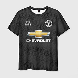 Футболка мужская MANCHESTER UNITED 2021 - AWAY, цвет: 3D-принт