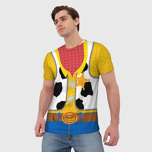 Мужская футболка Шериф Вуди / 3D-принт – фото 3