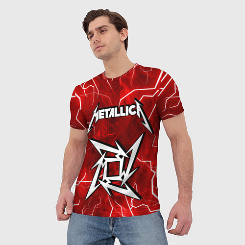 Мужская футболка METALLICA / 3D-принт – фото 3