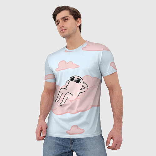 Мужская футболка Мем / 3D-принт – фото 3
