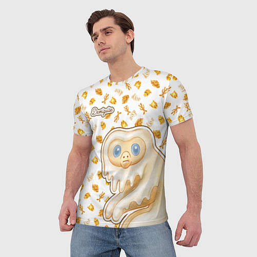 Мужская футболка Demiguise Sticker / 3D-принт – фото 3