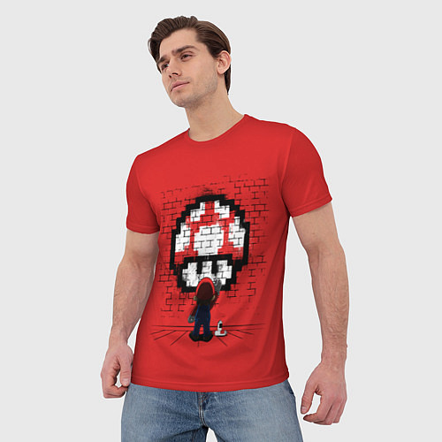 Мужская футболка Mario / 3D-принт – фото 3