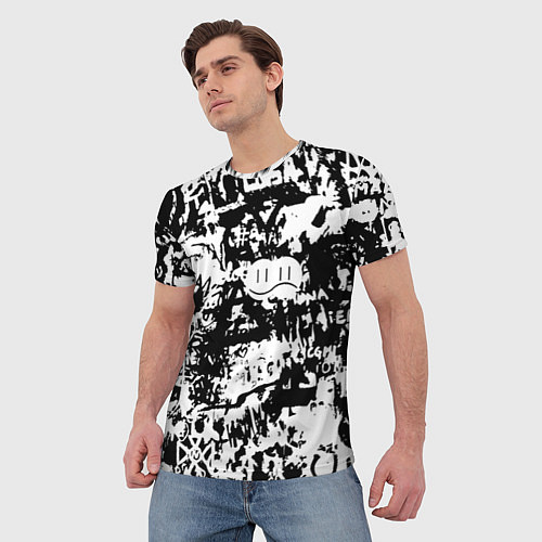 Мужская футболка Graffiti / 3D-принт – фото 3