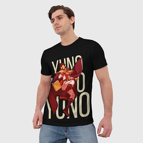 Мужская футболка Yuno / 3D-принт – фото 3