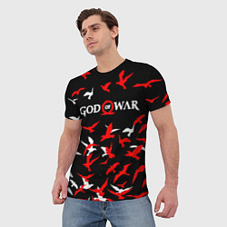 Футболка мужская GOD OF WAR, цвет: 3D-принт — фото 2