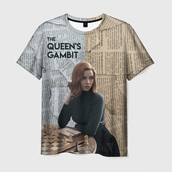 Футболка мужская The Queens Gambit, цвет: 3D-принт