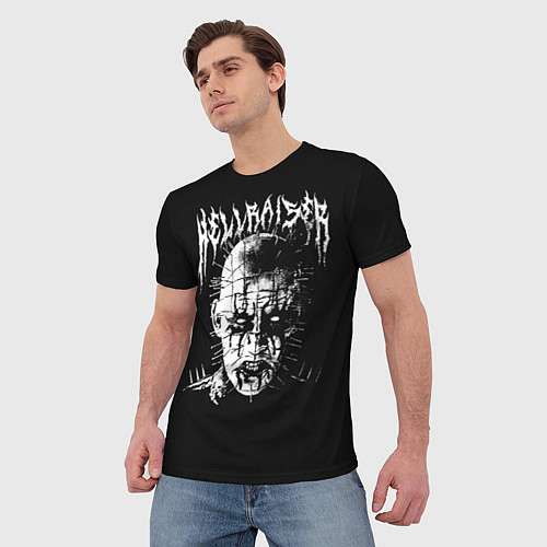Мужская футболка Hellraiser / 3D-принт – фото 3