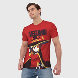 Футболка мужская Megumin, цвет: 3D-принт — фото 2