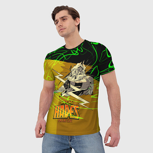 Мужская футболка Hades Зевс / 3D-принт – фото 3
