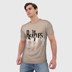 Футболка мужская The Beatles, цвет: 3D-принт — фото 2