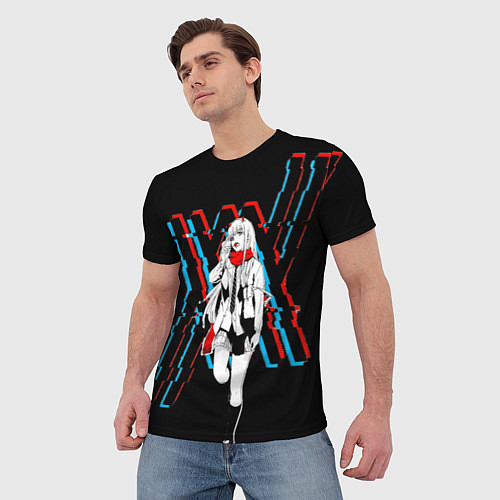Мужская футболка Любимый во Франксе: XX / 3D-принт – фото 3