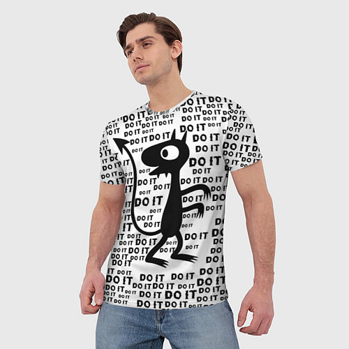 Мужская футболка Люси / 3D-принт – фото 3