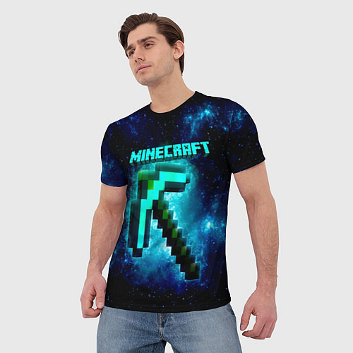 Мужская футболка Minecraft / 3D-принт – фото 3