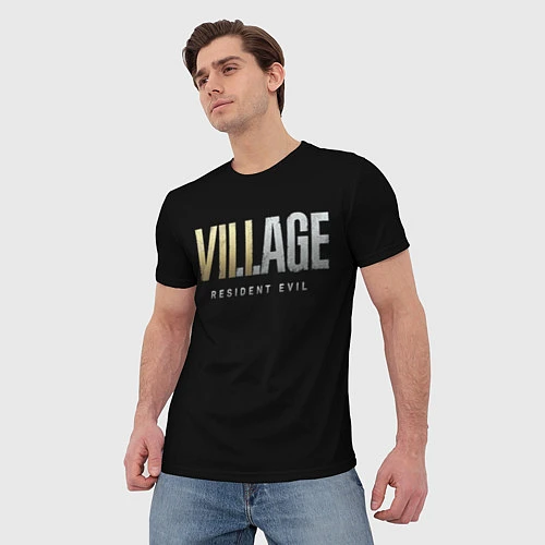 Мужская футболка Resident Evil Village / 3D-принт – фото 3