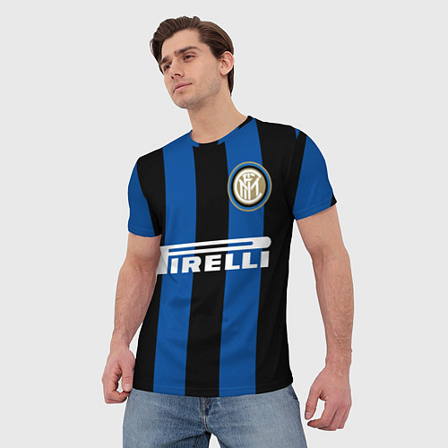 Мужская футболка Икарди FC Inter / 3D-принт – фото 3