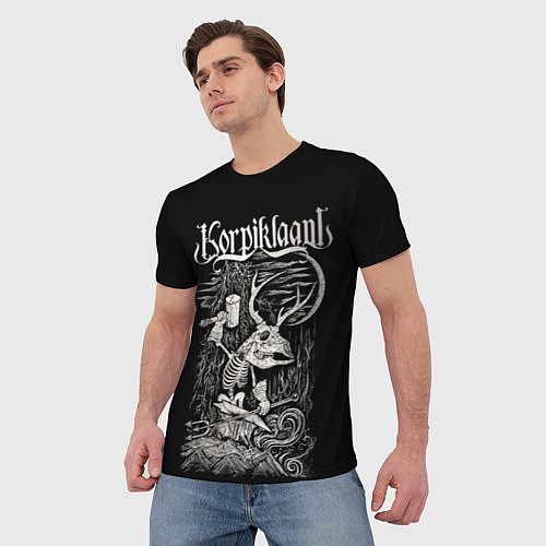 Мужская футболка Korpiklaani / 3D-принт – фото 3