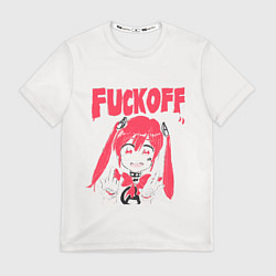 Футболка мужская АНИМЕ FUCKOFF, цвет: 3D-принт