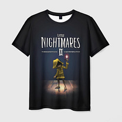 Футболка мужская Little Nightmares 2 пламя, цвет: 3D-принт