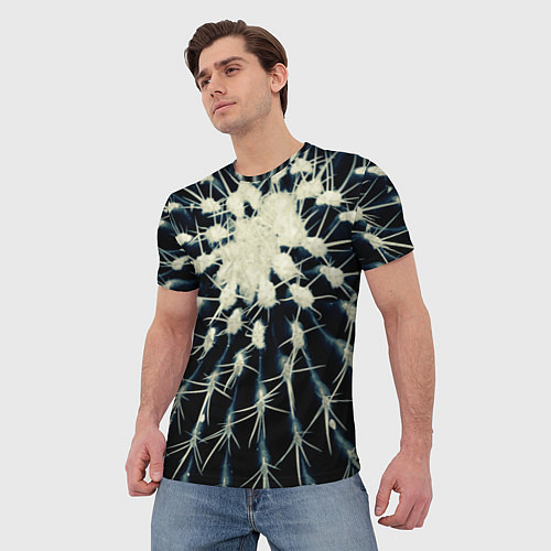 Мужская футболка Кактусовый / 3D-принт – фото 3