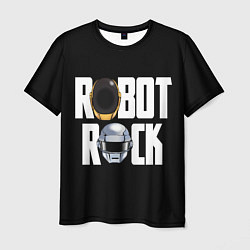 Футболка мужская Robot Rock, цвет: 3D-принт