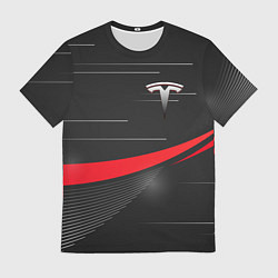 Футболка мужская TESLA ABSTRACT ТЕСЛА СПОРТ, цвет: 3D-принт