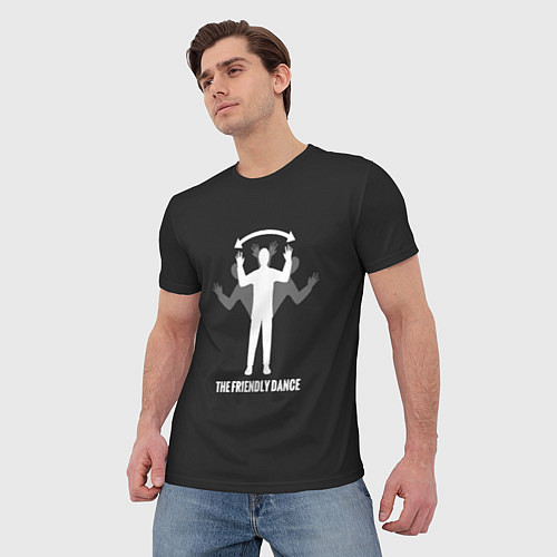 Мужская футболка DayZ Friendly Dance / 3D-принт – фото 3